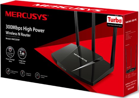 [845973099947] Router 3 Antenas Mercusys Mw330Hp