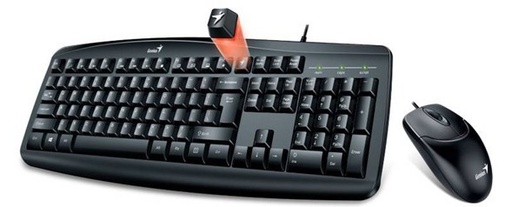 [4710268256229] Combo Alambrico Genius KM-200