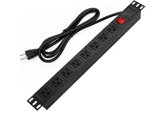 [NMULT-2289.] Multitoma Tierra Aislada 6 Salidas -Rack Pdu