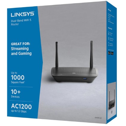 [745883787104] Router Linksys Ac1200 Ea6350-4B