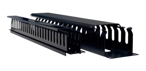[NORHM-2401] Organizador Horizontal Metalico 1U