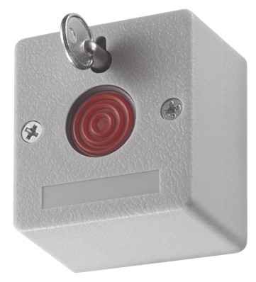 [302400982] Boton Panico Cableado Llave Hikvision Ds-Pd1-Eb